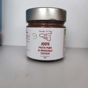 100% Pasta Pura di mandorle BIO